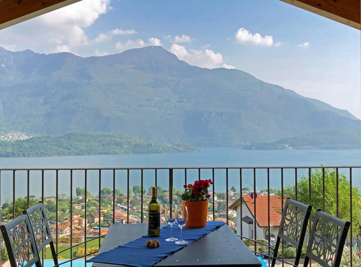 La Collina Degli Ulivi Lägenhet Vercana Exteriör bild