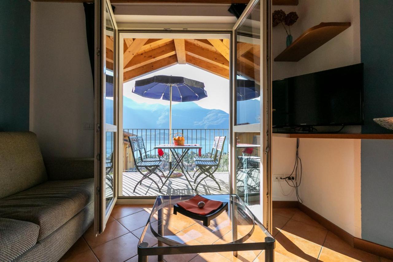 La Collina Degli Ulivi Lägenhet Vercana Exteriör bild